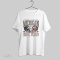 Original Gameday 2025 Michigan Vs Central Michigan Helmet