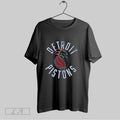Original Gameday Detroit Pistons Mitchell Ness Legendary Slub