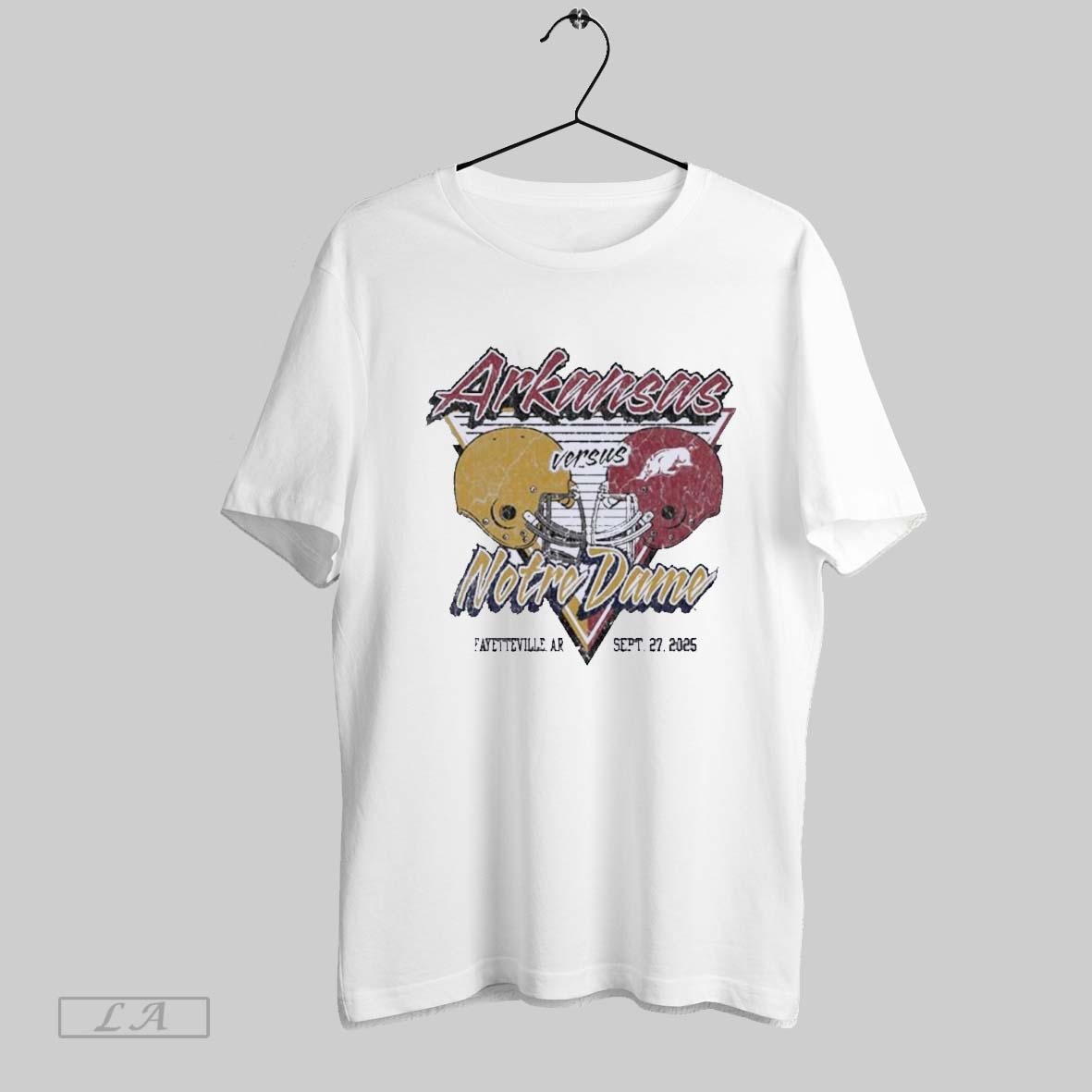 Original Gameday Football 2025 Arkansas Vs Notre Dame
