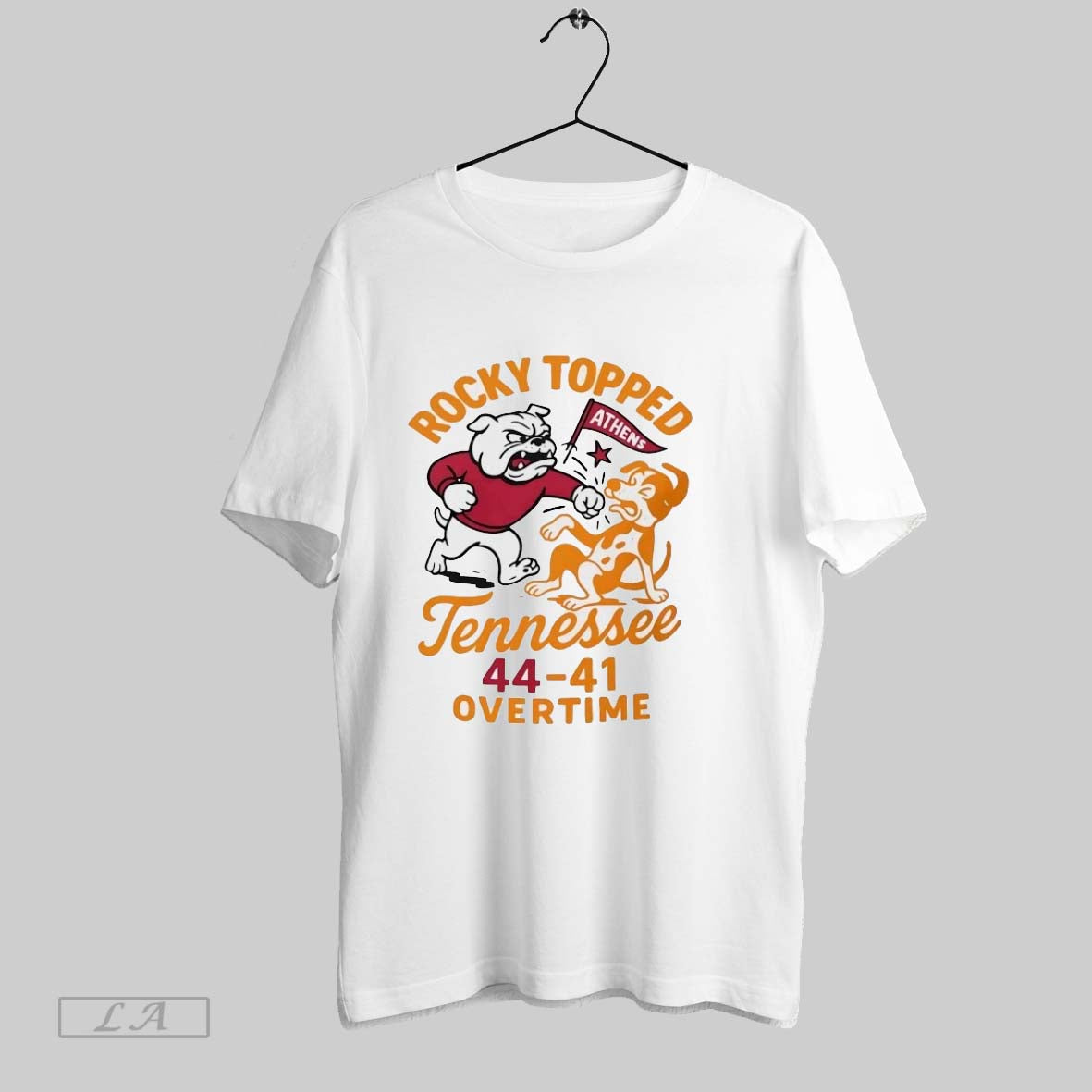 Original Georgia Bulldogs Rocky Topped Tennessee Vols 44 41 Overtime