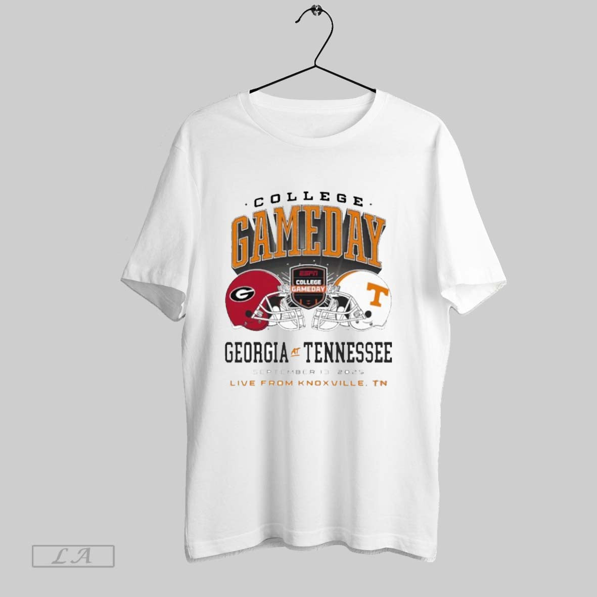 Original Georgia Bulldogs Vs Tennessee Volunteers 2025 College Gameday Matchup