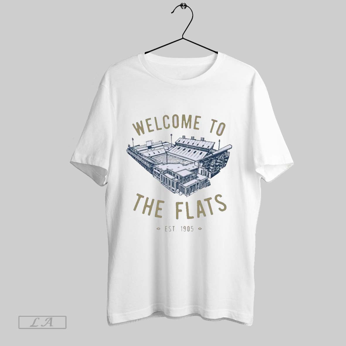 Original Georgia Tech Yellow Jackets Welcome To The Flats