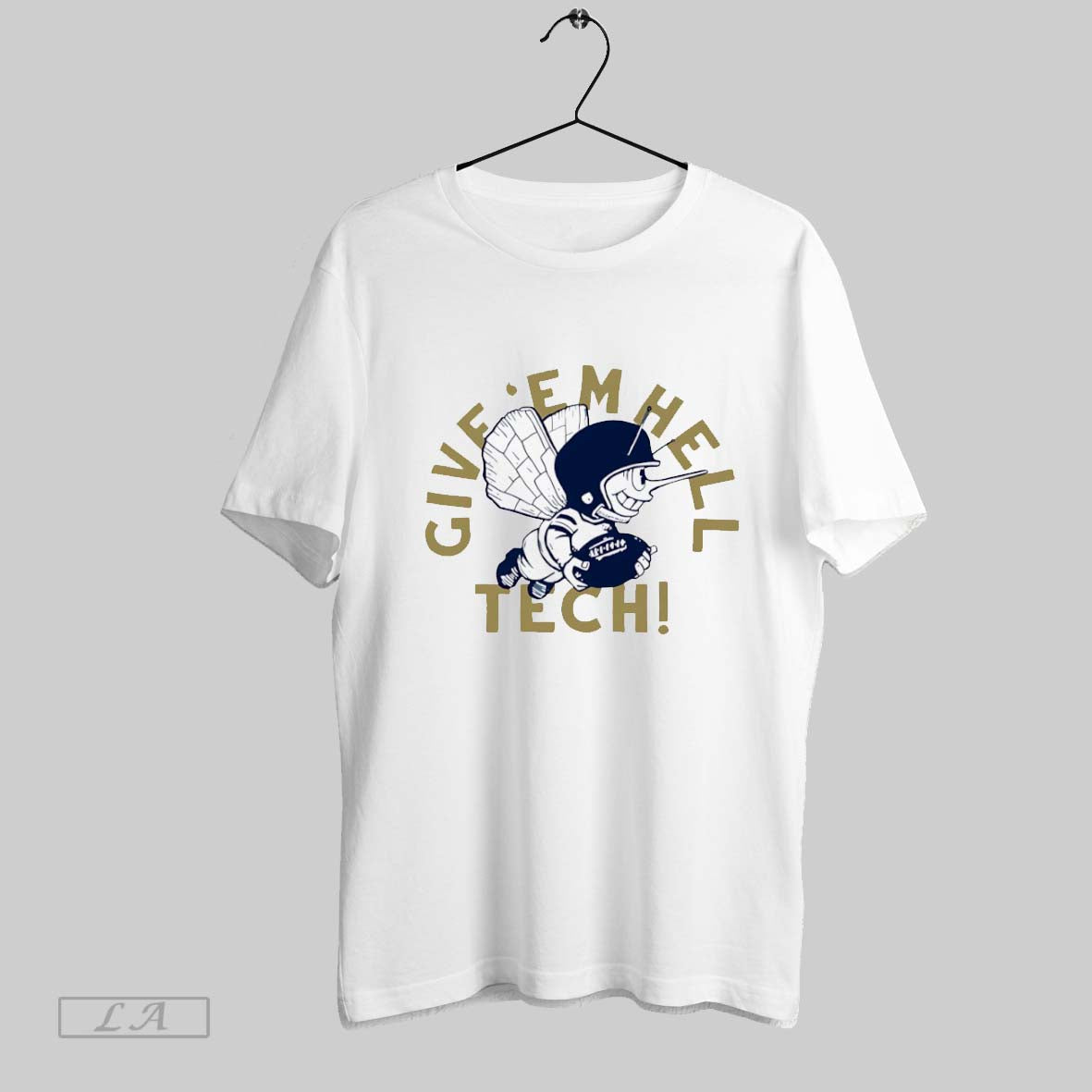 Original Give Em Hell Tech Georgia Tech Yellow Jackets Football