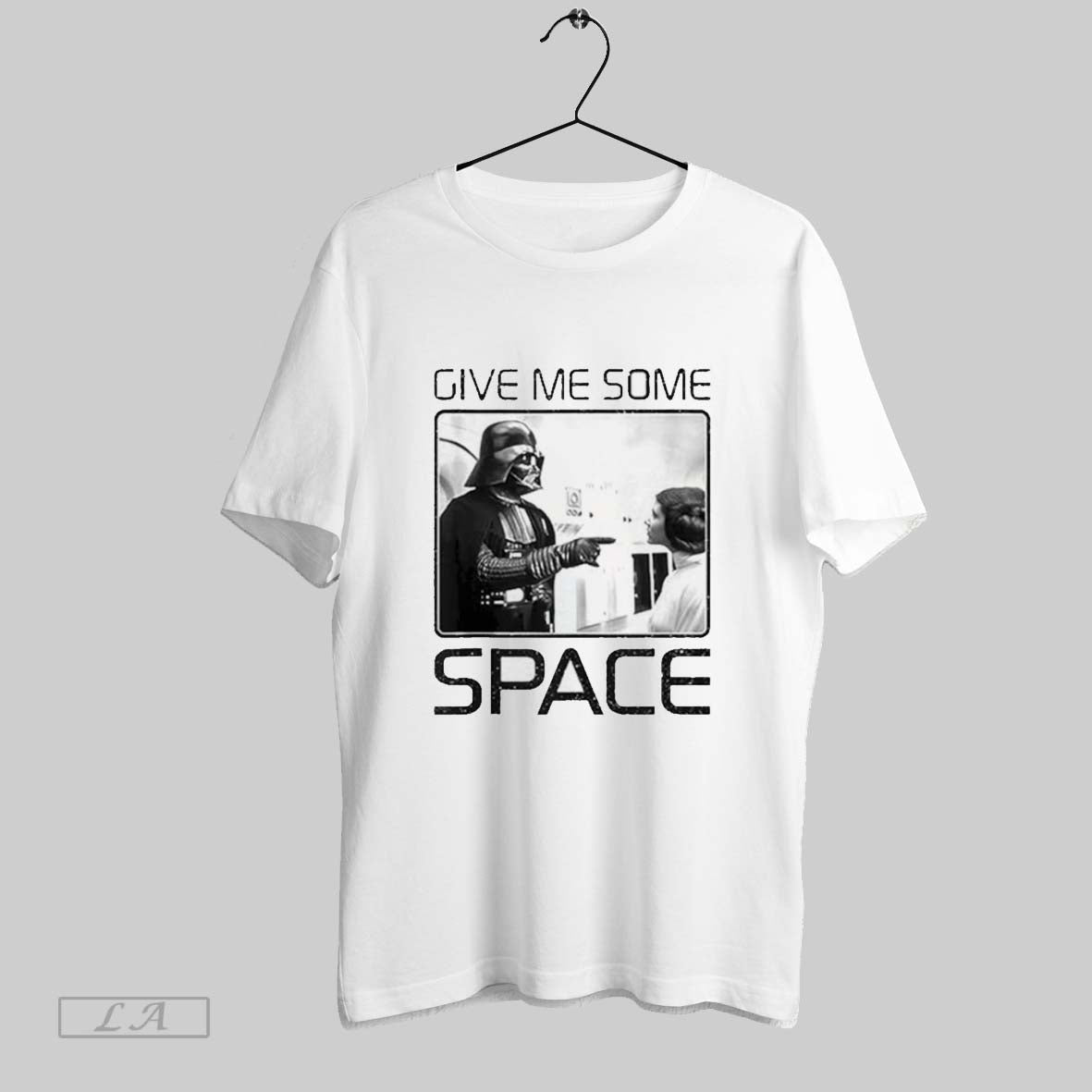 Original Give Me Some Space Darth Vader Princess Leia