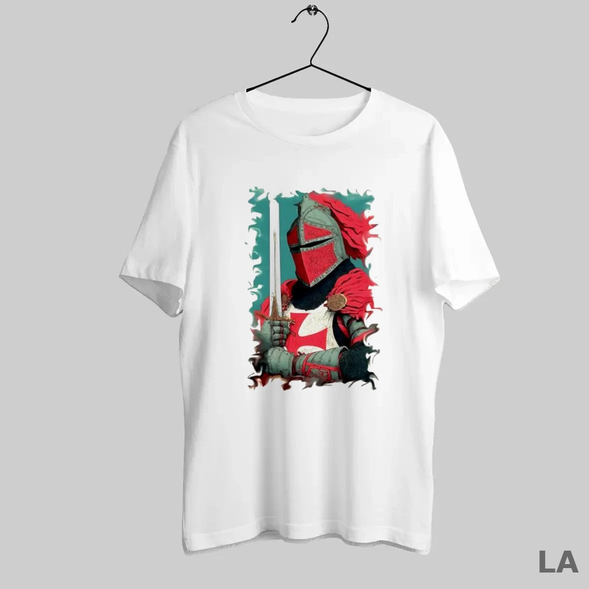 Original Gods Soldier Ancient Knight With Sword Retro
