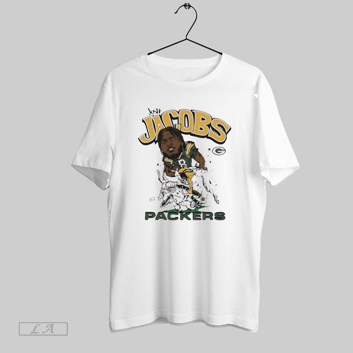 Original Green Bay Josh Jacobs Breakthrough Caricature