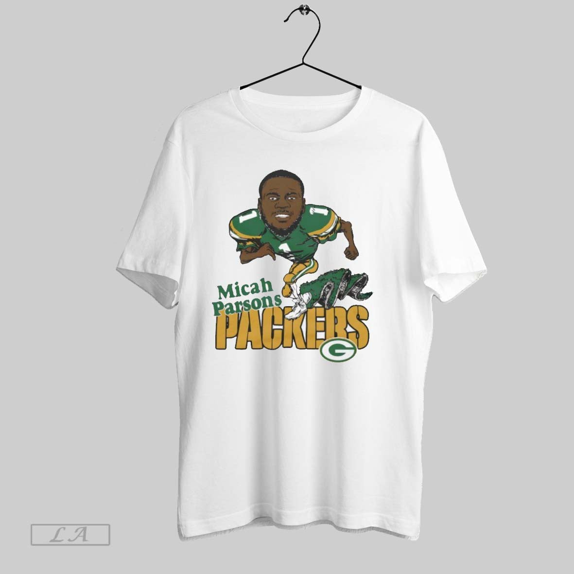 Original Green Bay Packers Micah Parsons Chibi Football
