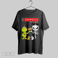 Original Grinch And Jack Skellington Fist Bump Chipotle Halloween