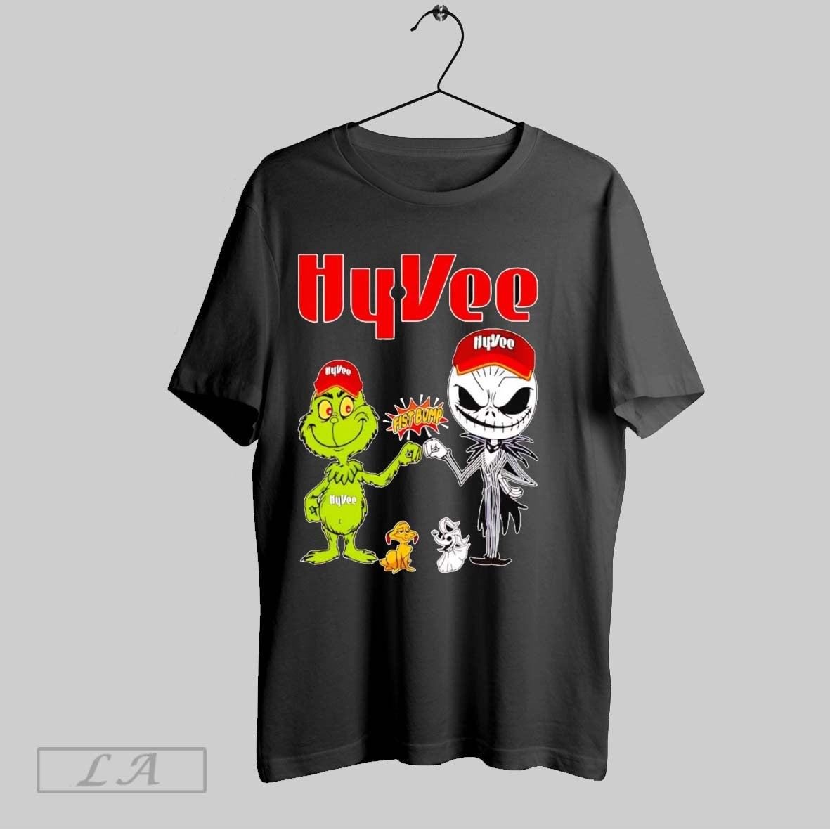 Original Grinch And Jack Skellington Fist Bump Hyvee Halloween