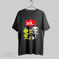 Original Grinch And Jack Skellington Fist Bump Jack Halloween Classic