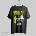 Original Grinch And Jack Skellington Fist Bump Waffle House Halloween