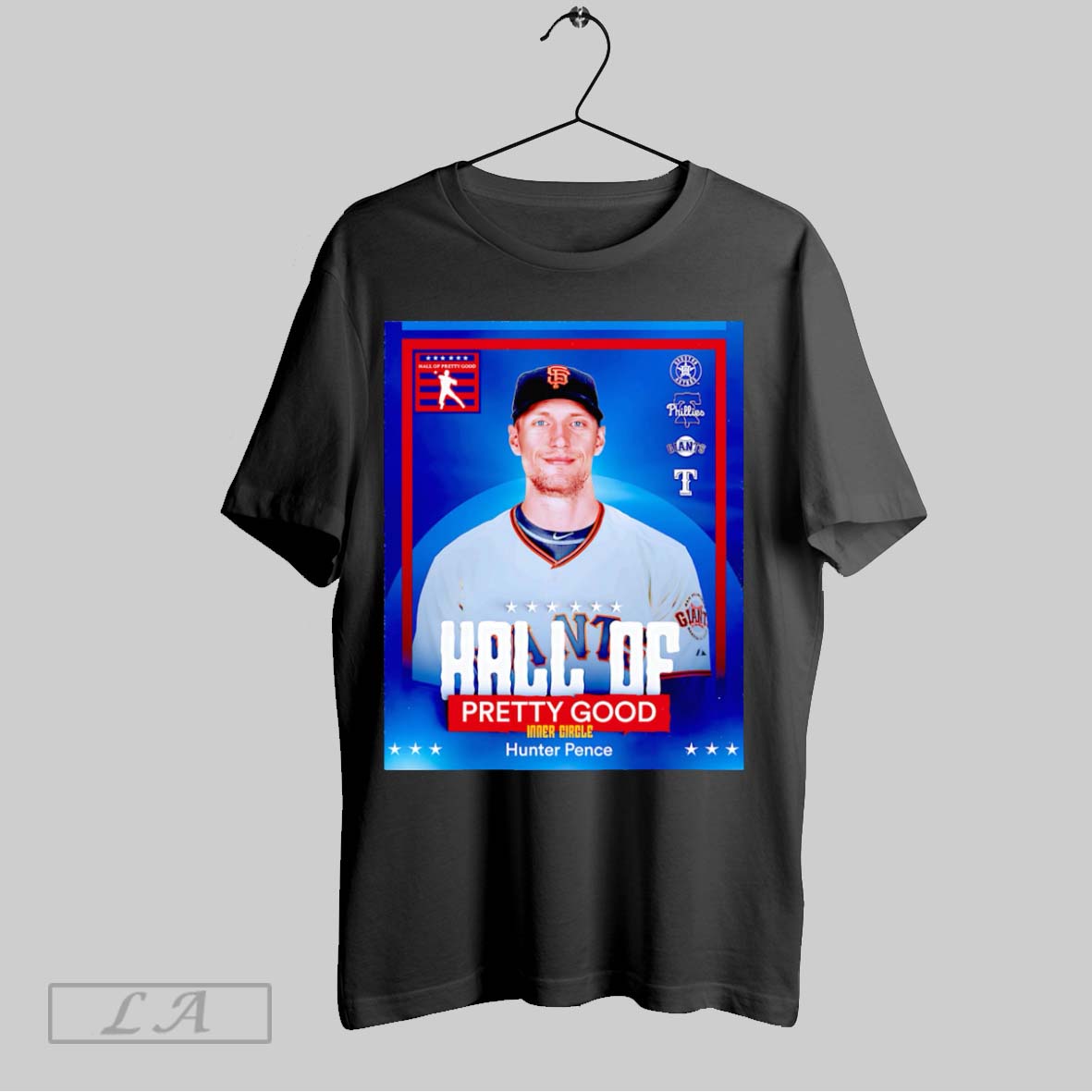 Original Hall Of Pretty Good Inner Circle Hunter Pence