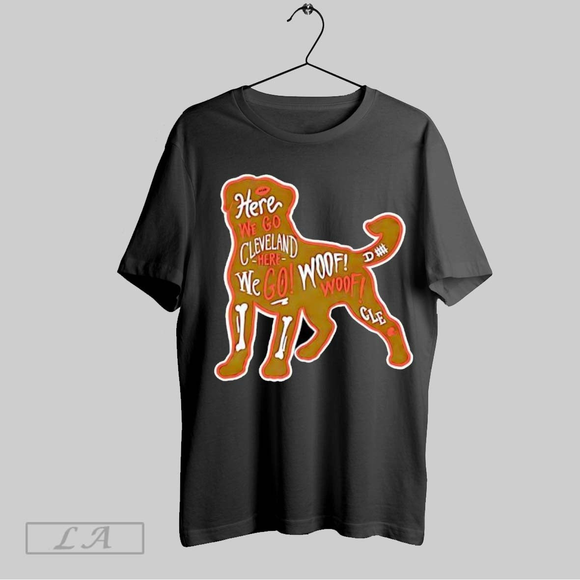 Original Here We Go Cleveland Here We Go Woof Fooe Cle