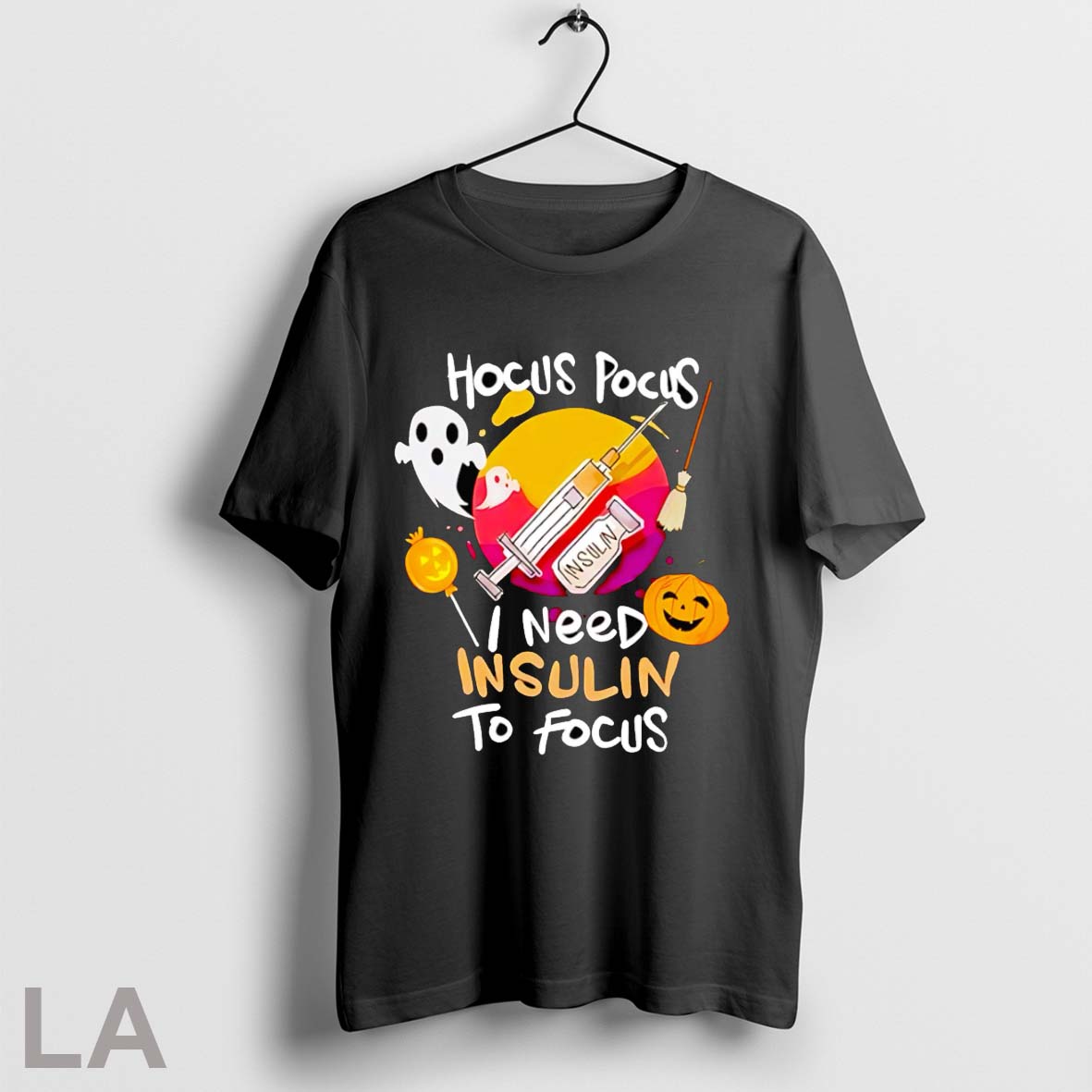 Original Hocus Pocus I Need Insulin To Focus Halloween