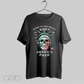 Original Home Of The Brave Keep America Free 1776 Liberty Skull