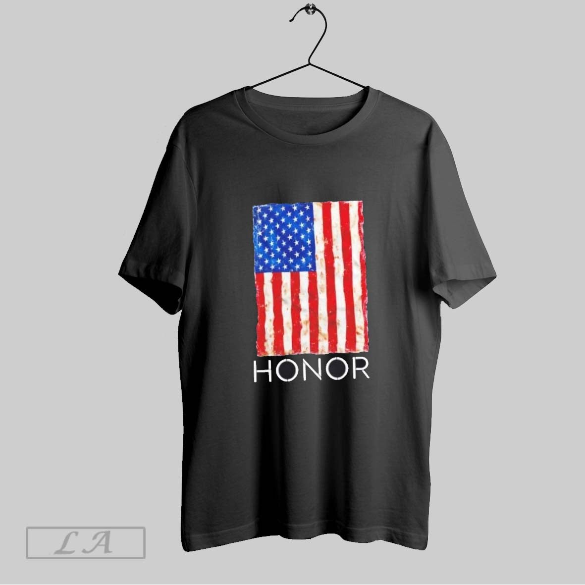 Original Honor Grit Stencil Patriot Us Flag