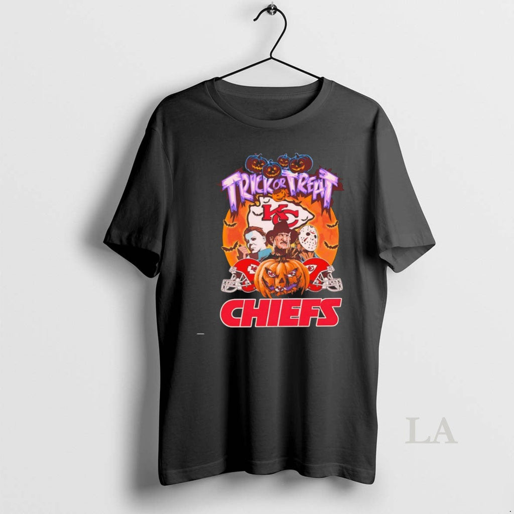 Original Horror Characters Kansas City Chiefs Trick Or Treat Halloween