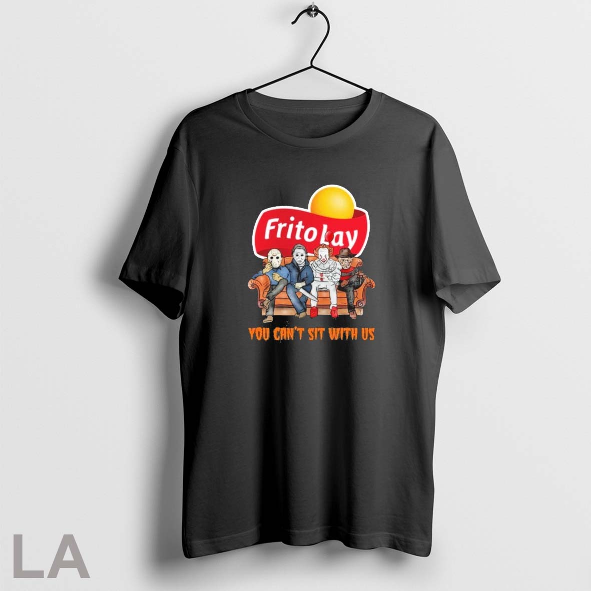 Original Horror Film You Cant Sit With Us Frito Lay Logo