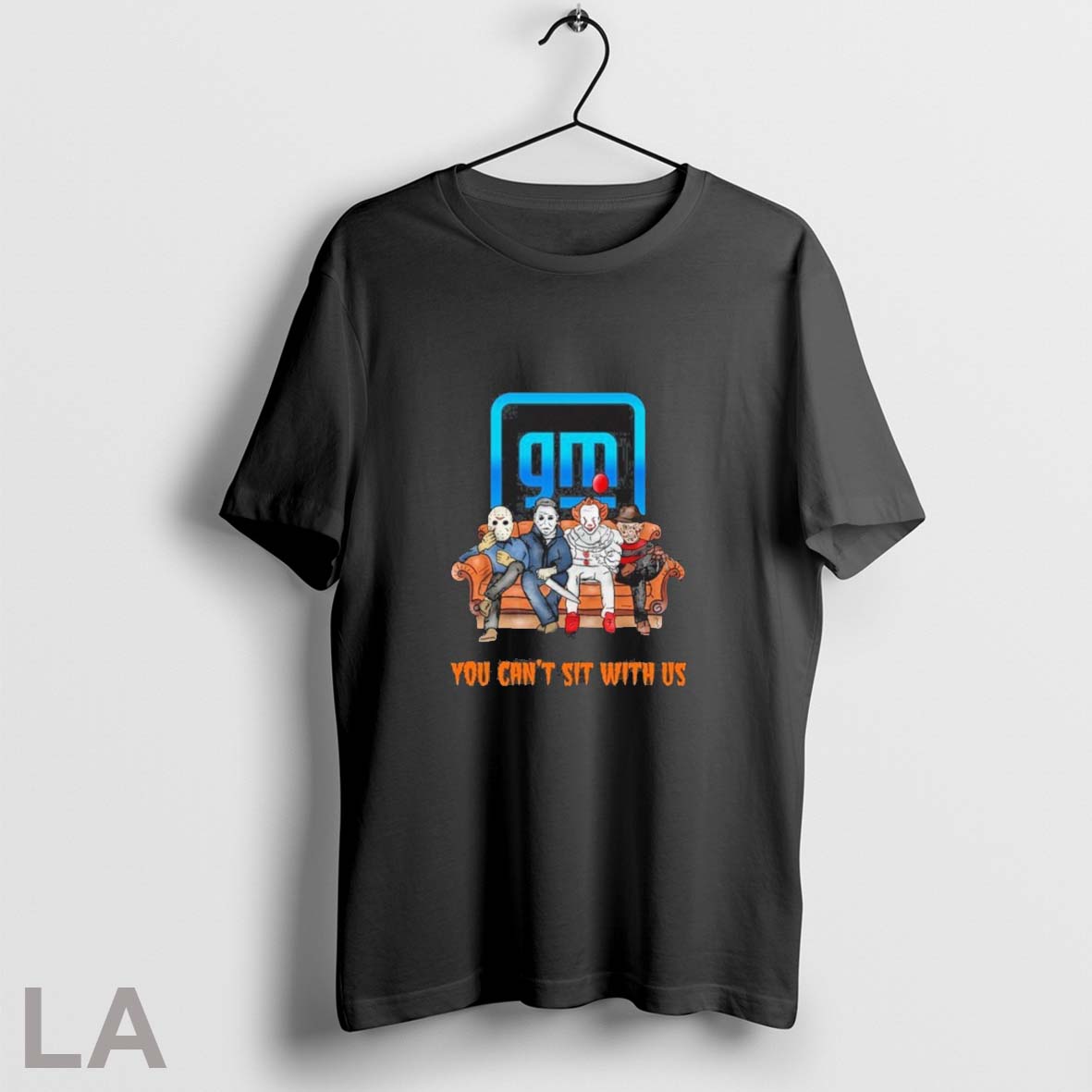 Original Horror Film You Cant Sit With Us General Motors Logo