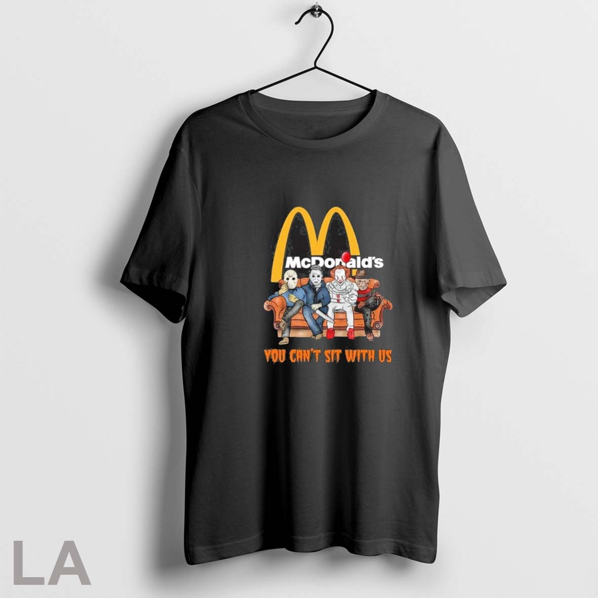 Original Horror Film You Cant Sit With Us Mcdonalds Logo
