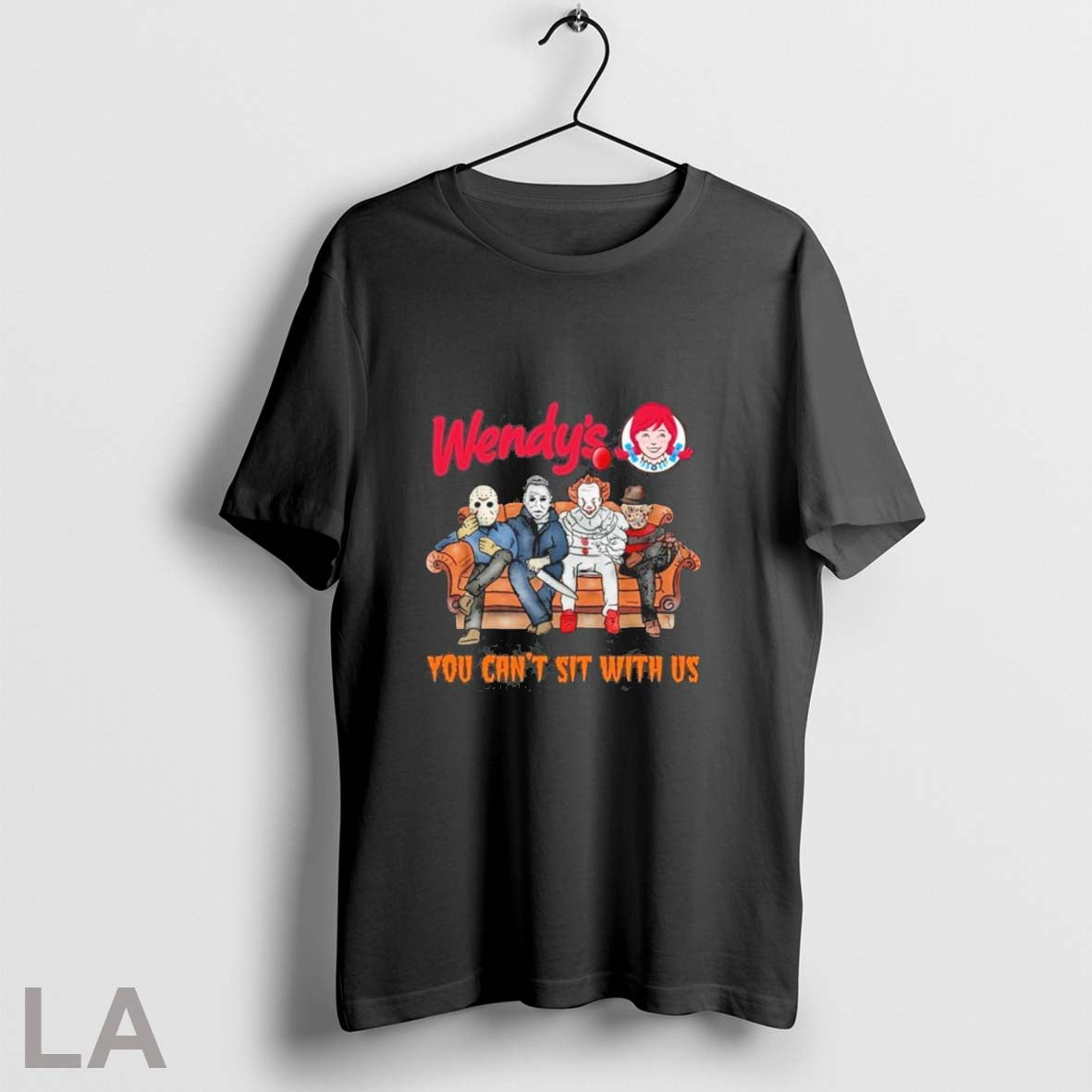 Original Horror Film You Cant Sit With Us Wendys Logo