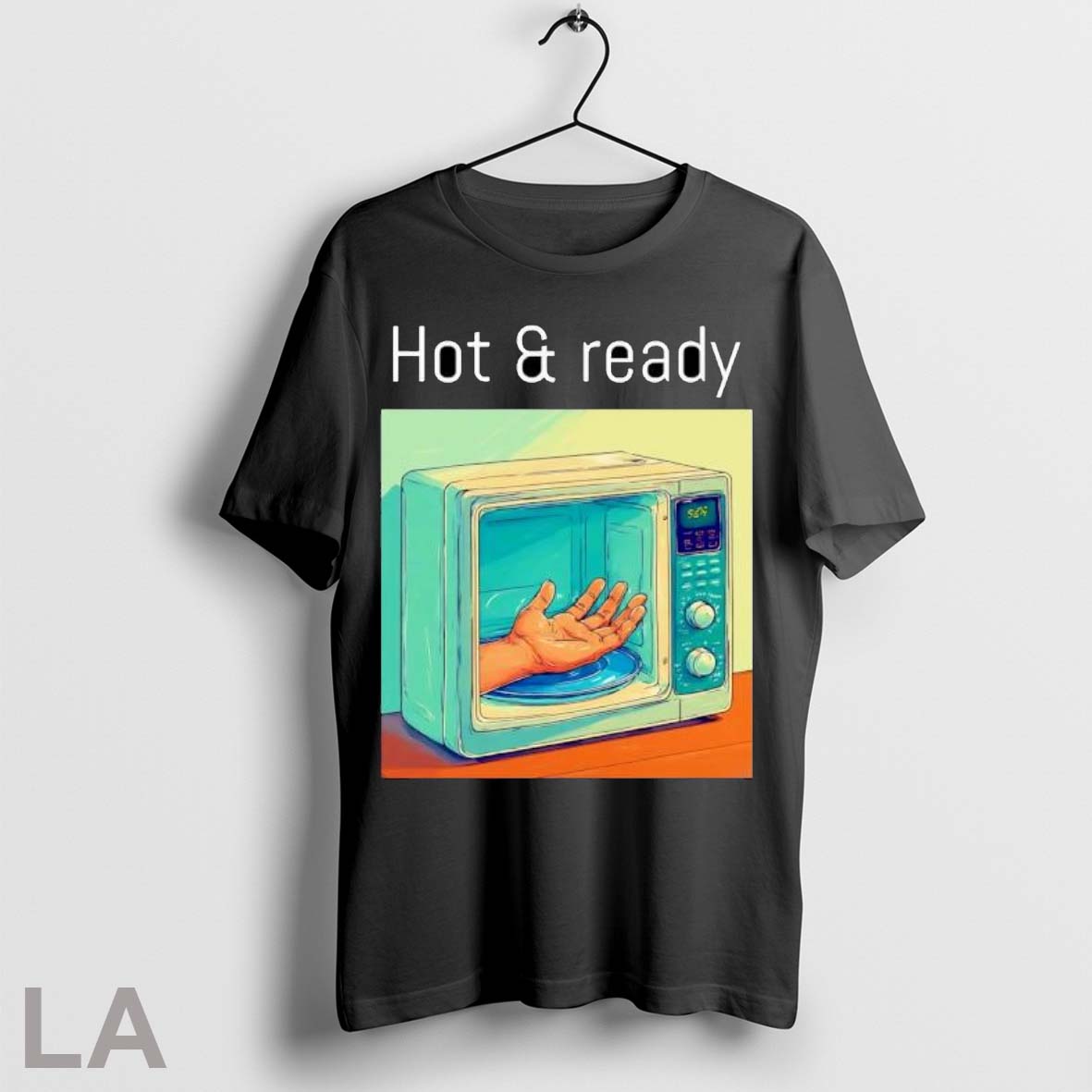 Original Hot Ready Hand In Microwave Funny Meme