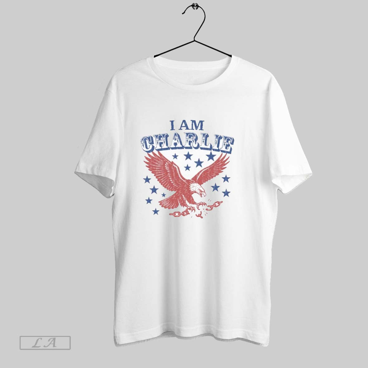 Original I Am Charlie Retro American Eagle