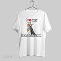 Original I Love My Dachshund Giraffe