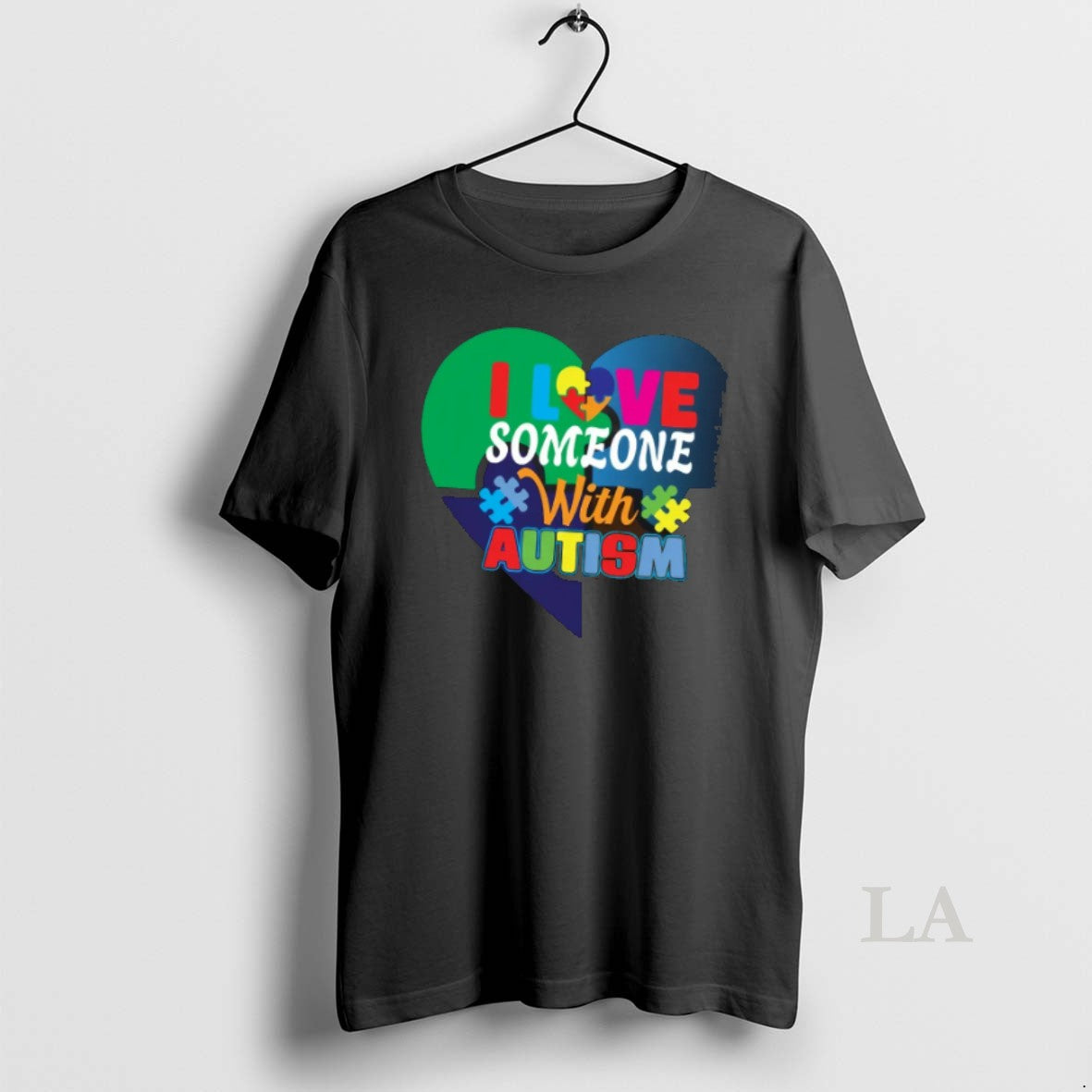 Original I Love Someone With Autism Heart T Shirt Qy2ewj7c8x 1