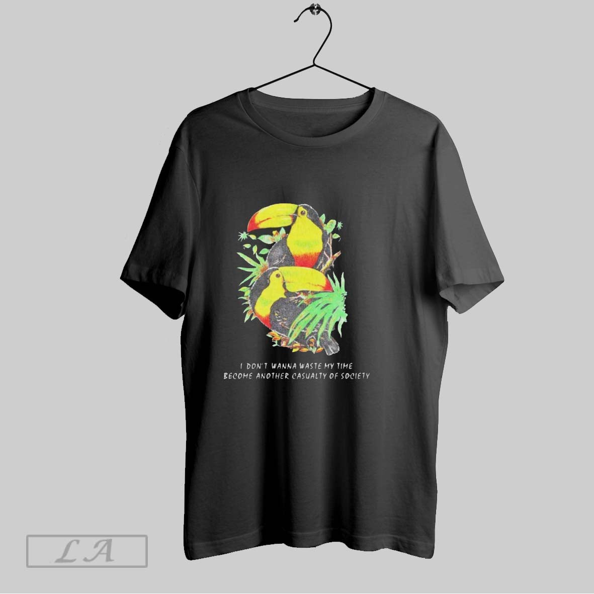 Original I Dont Want To Waste My Time Toucan Wildlife 90s