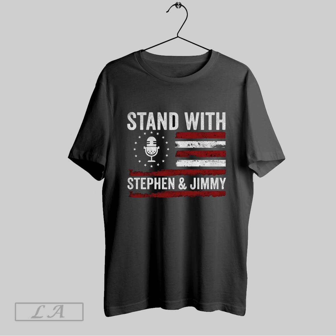 Original I Stand With Stephen Colbert And Jimmy Kimmel Free Speech 2028 American Flag