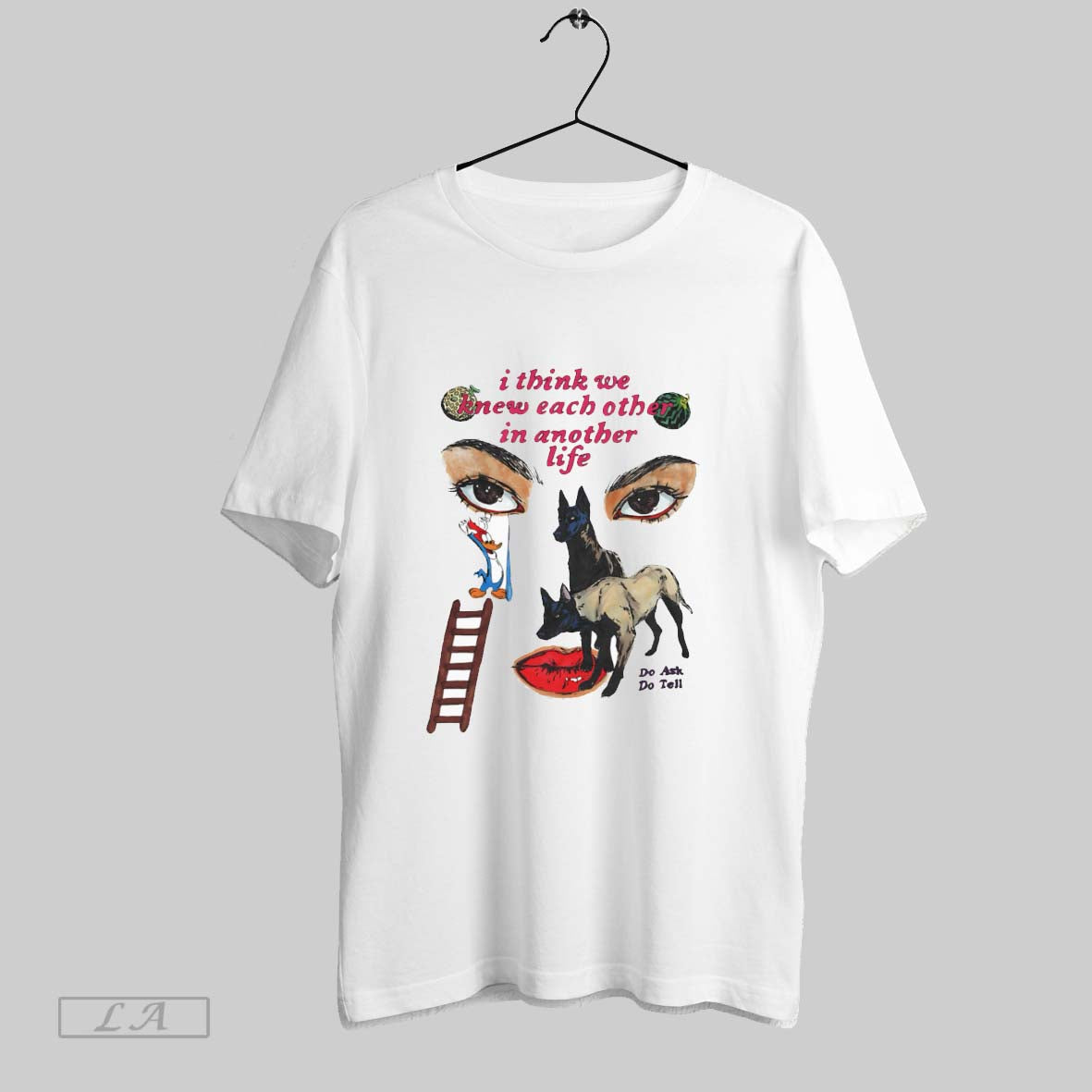 Original I Think We Knew Each Other In Another Life T Shirt