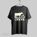 Original Iykyk Kicking Bucket Cow
