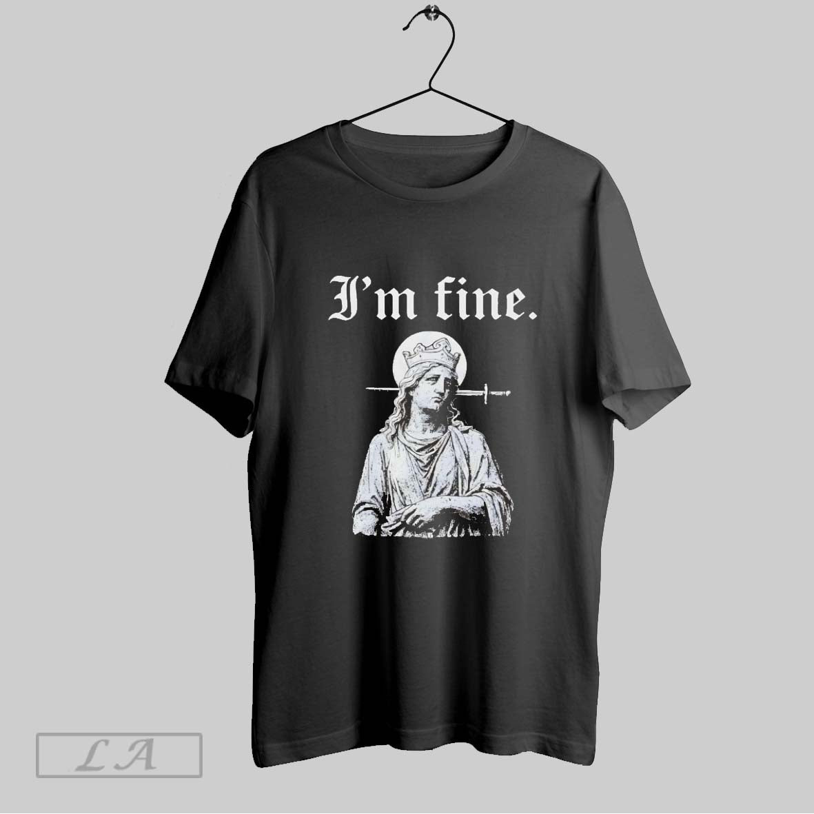 Original Im Fine Dark Humor
