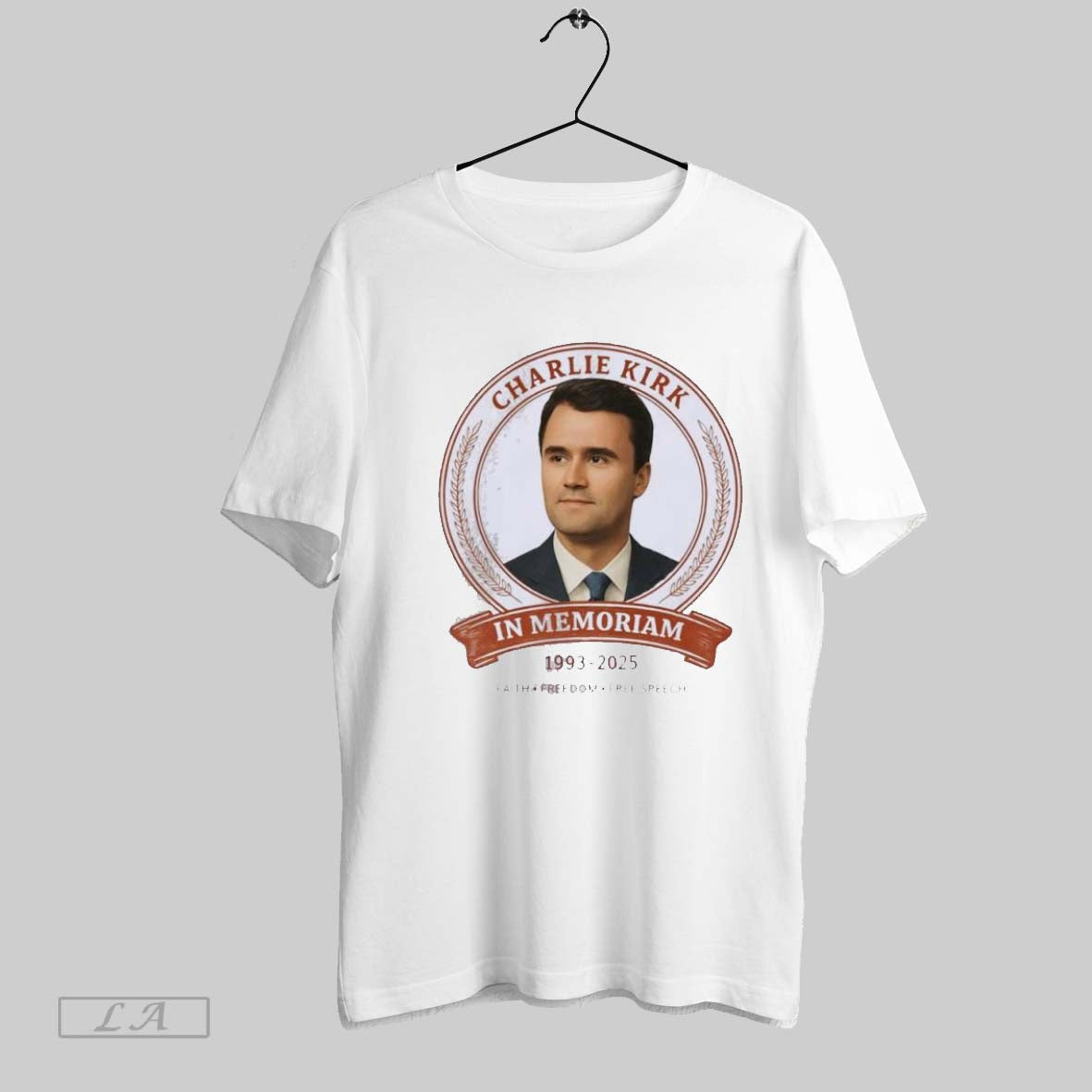 Original In Memoriam Charlie Kirk 1993 2025 Faith Freedom Free Speech