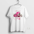 Original In October We Wear Pink Detroit Lions Football Helmet