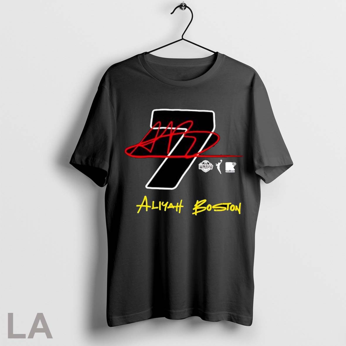 Original Indiana Fever Aliyah Boston 7 Signature T Shirt