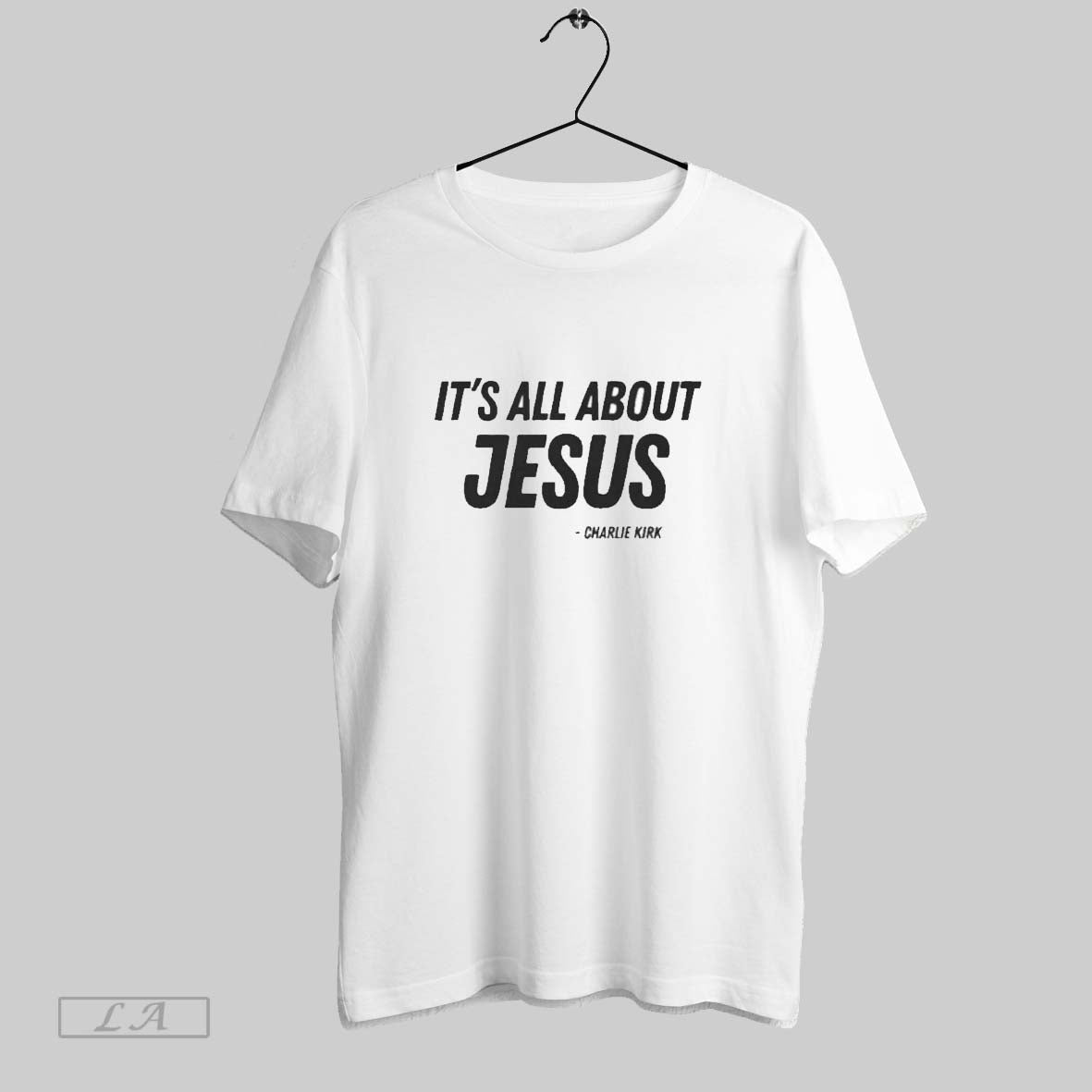 Original Its All About Jesus Stand With Charlie Kirk Support