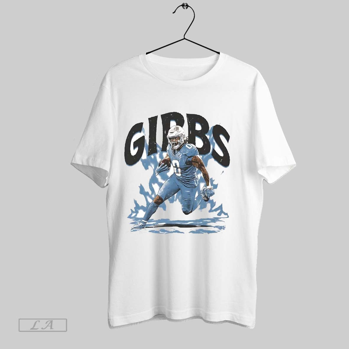 Original Jahmyr Gibbs Aura Detroit Lions