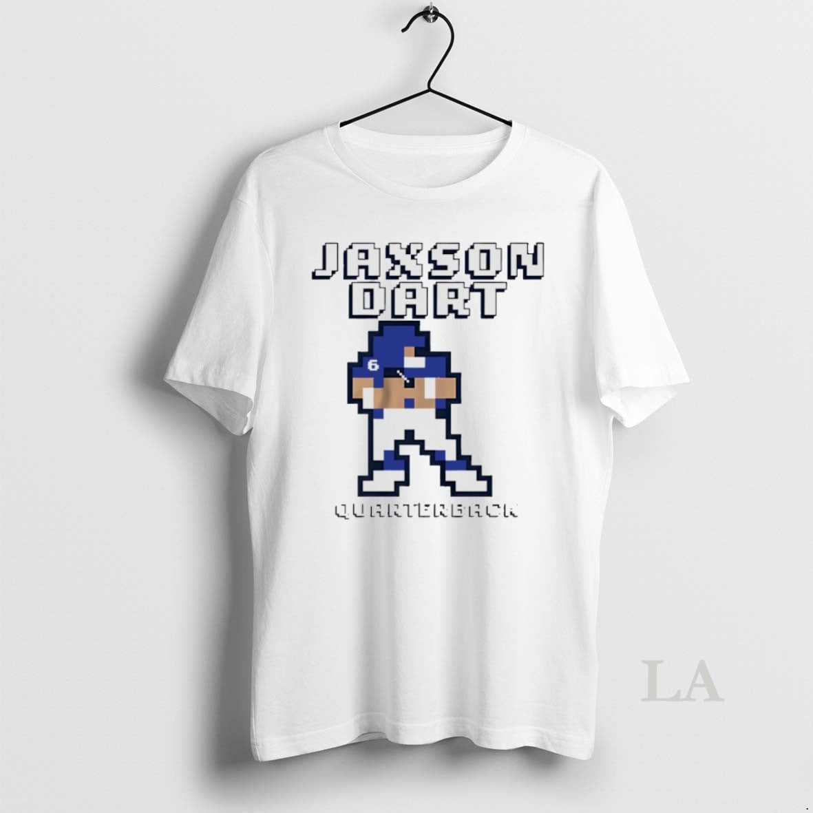 Original Jaxson Dart New York Giants Quarterback Retro Baller