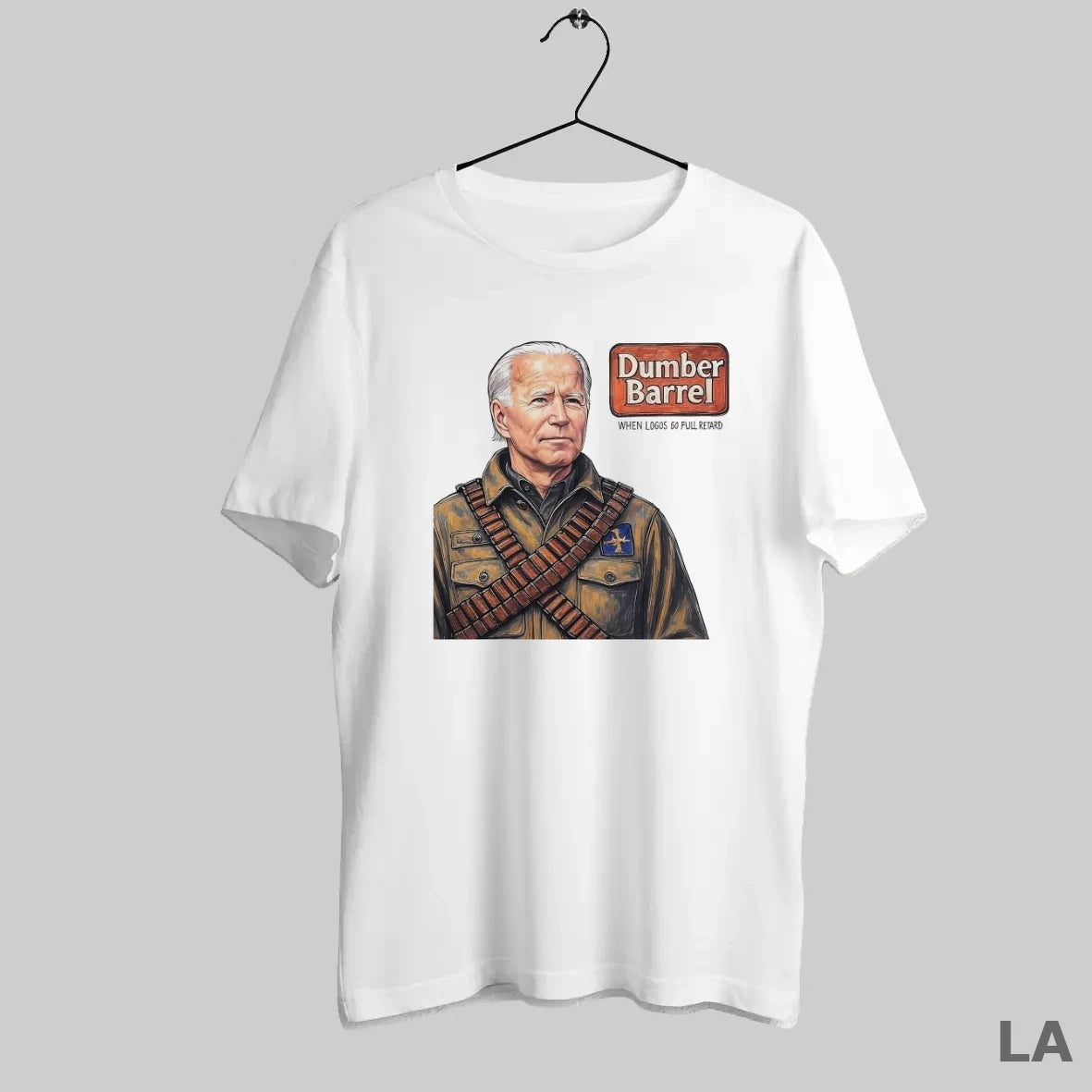 Original Joe Biden Dumber Barrel When Logos Go Full Retard