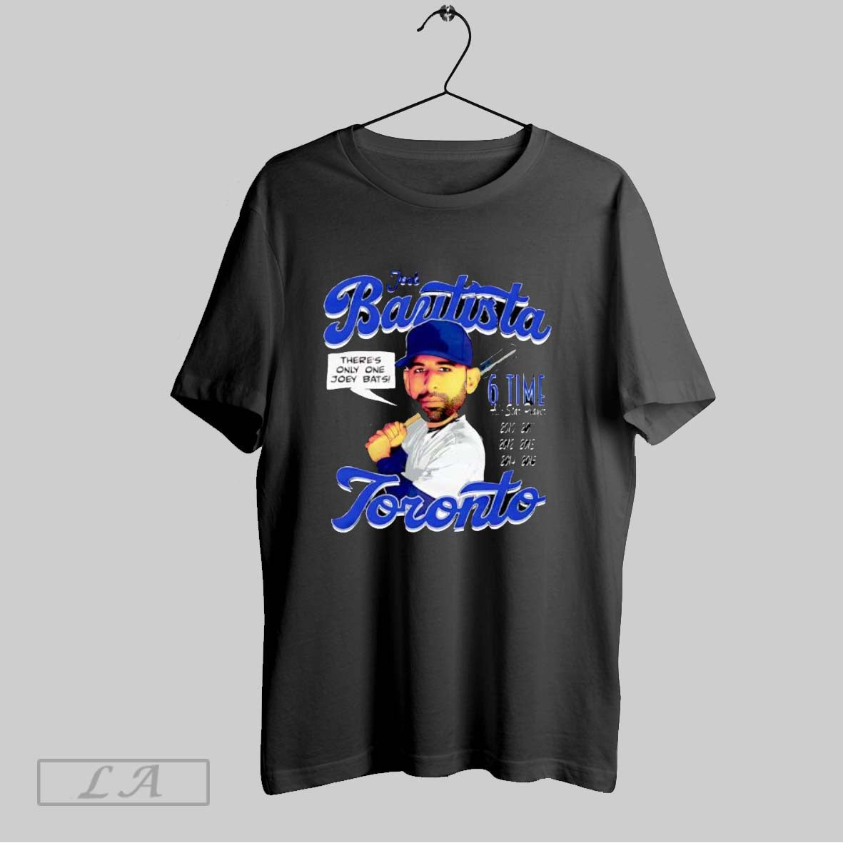 Original Jose Bautista Toronto Comic 6 Time T Shirt