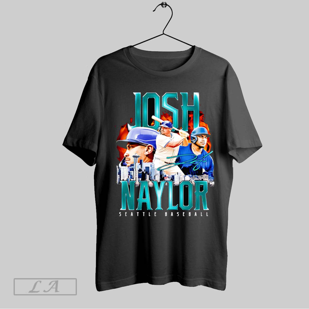 Original Josh Naylor Seattle Baseball Retro T Shirt