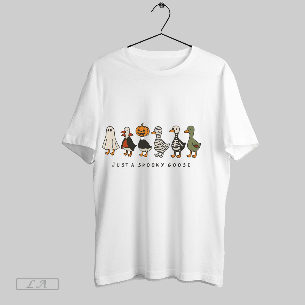 Original Just A Spooky Goose Halloween T Shirt