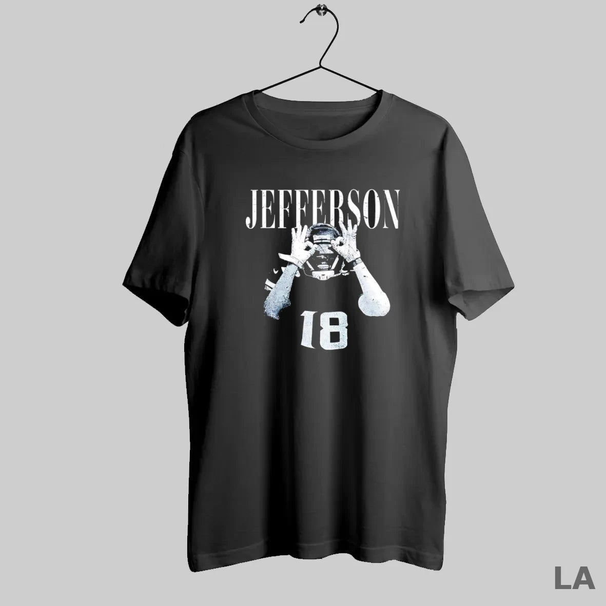 Original Justin Jefferson Minnesota Viking Football Retro Style