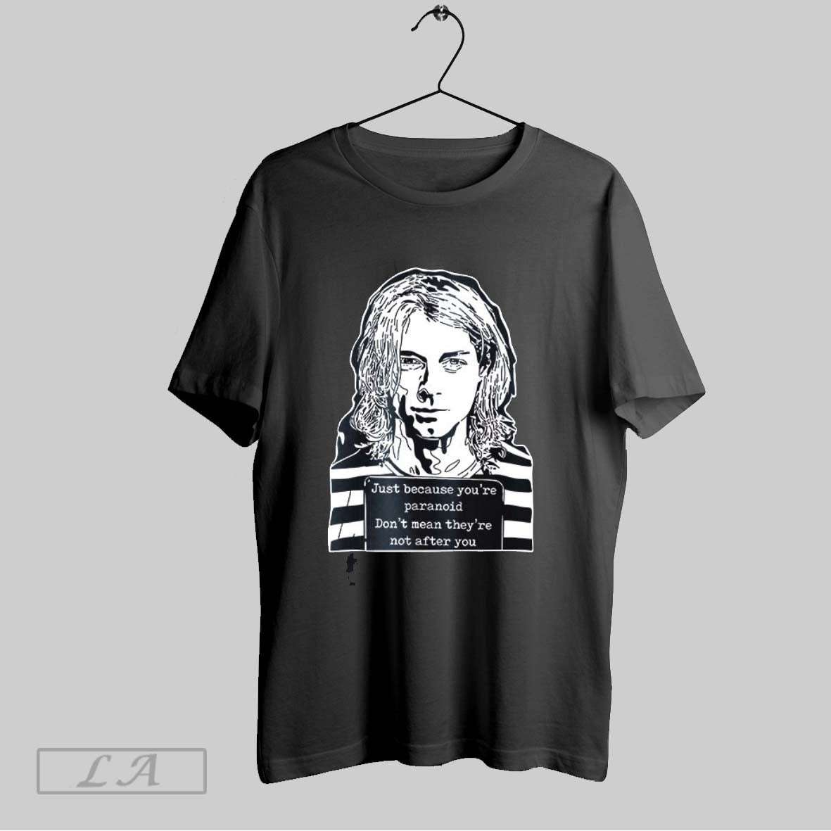 Original K Cobain Mugshot