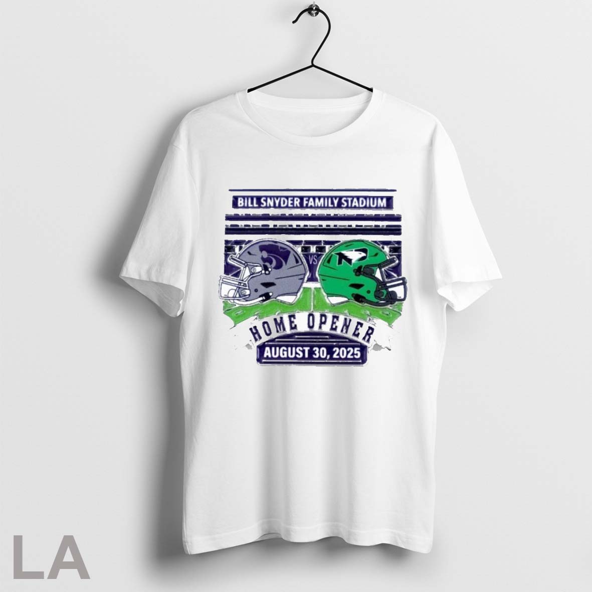 Original K State Wildcats Vs North Dakota Fighting Hawks 2025 Game Day Home Opener