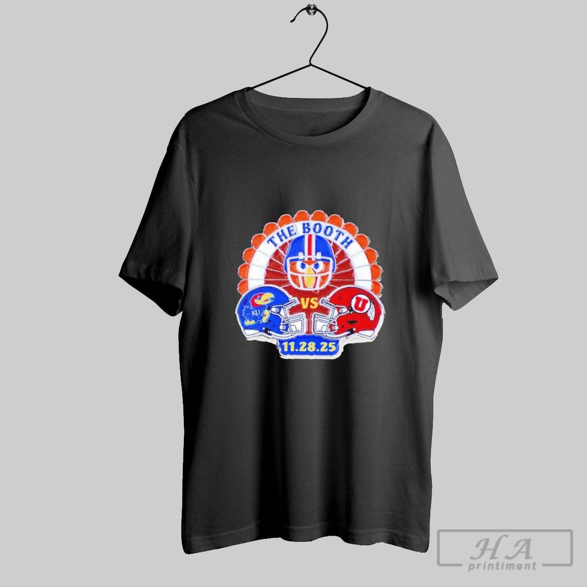 Original Kansas Jayhawks Vs Utah Utes November 28 2025 The Booth Game