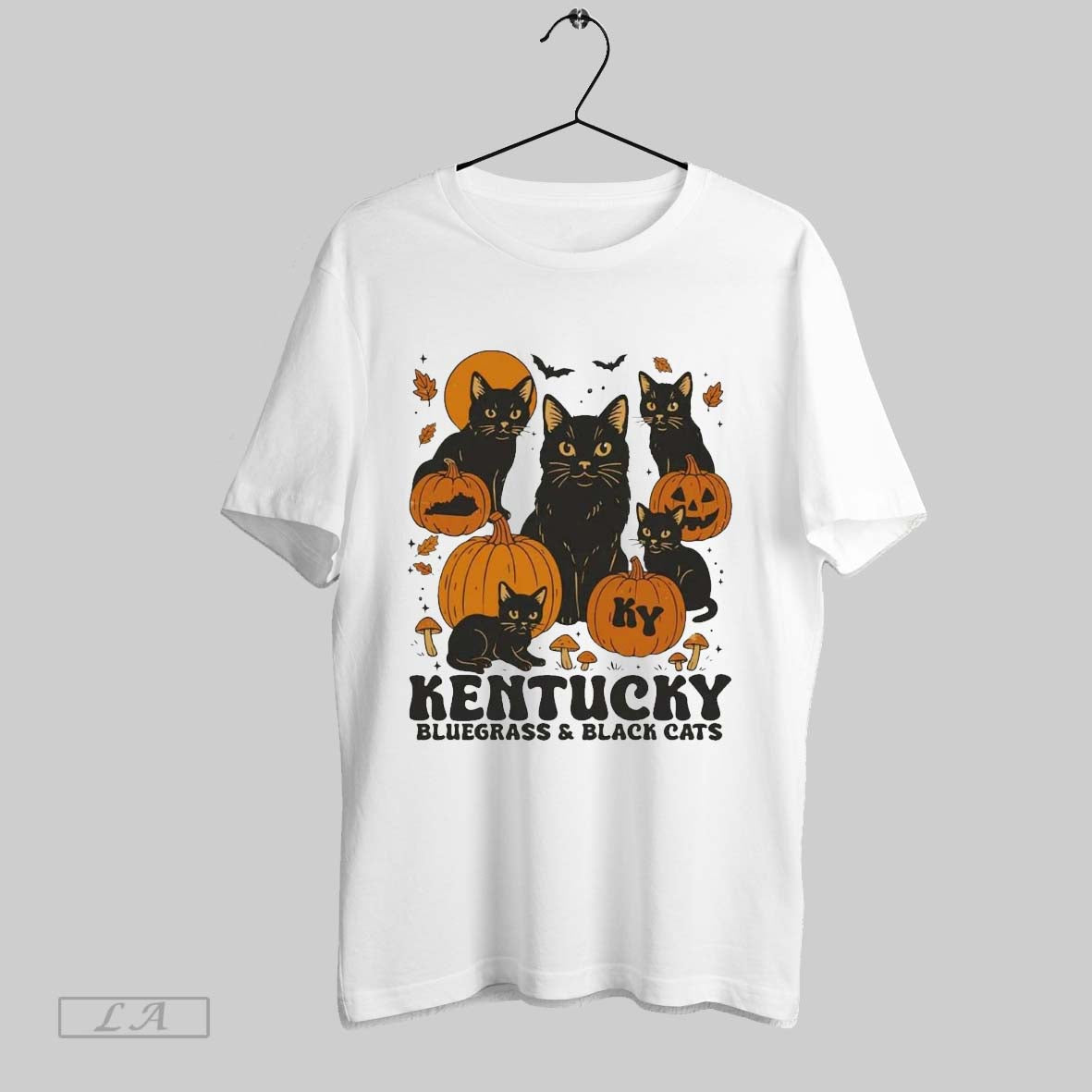 Original Kentucky Bluegrass And Black Cats Halloween