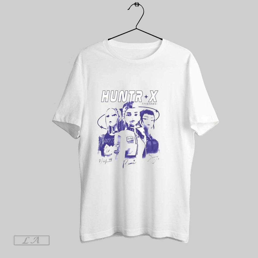 Original Kpop Demon Hunters Huntr X Takedown Comfort Colors T Shirt